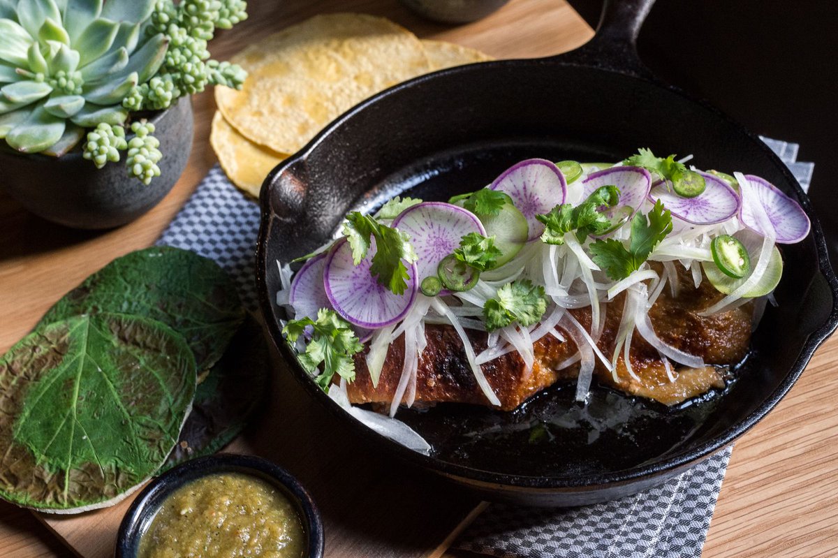 EaterNY's tweet image. Ryan Sutton awards three stars to Enrique Olvera's Cosme. ny.eater.com/2014/12/16/739…