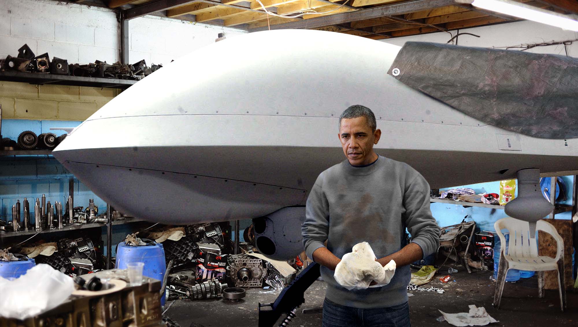 The onion store drone