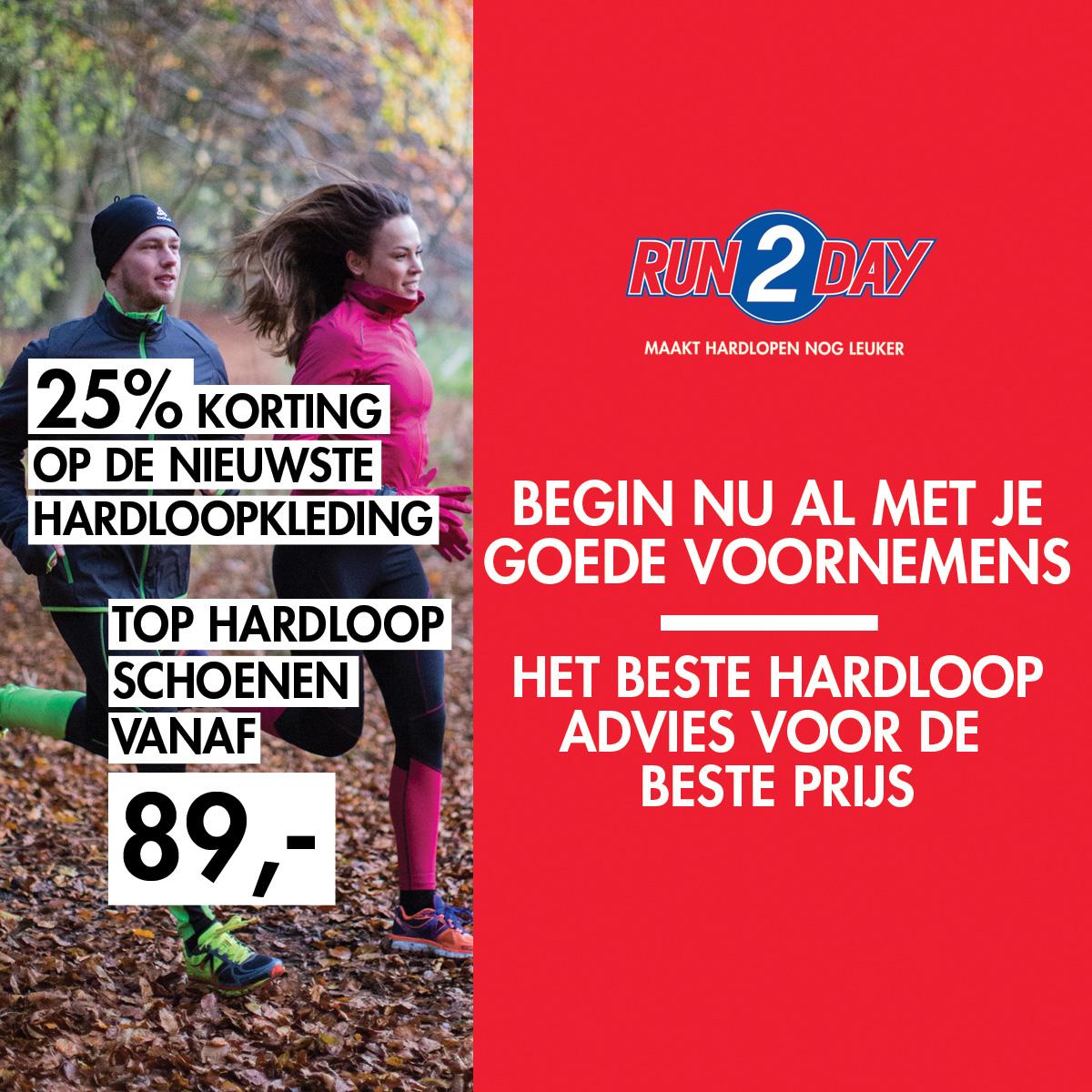 Begin nu alvast met je goede voornemens! 17-12-'14 tot en met 4-1-'15 pakken wij groots uit! -25% op alle kleding!!