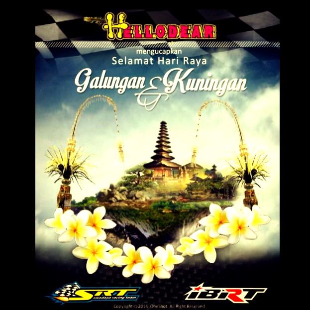 Selamat hari raya galungan dan kuningan sameton sareng sami 🙏👼😇