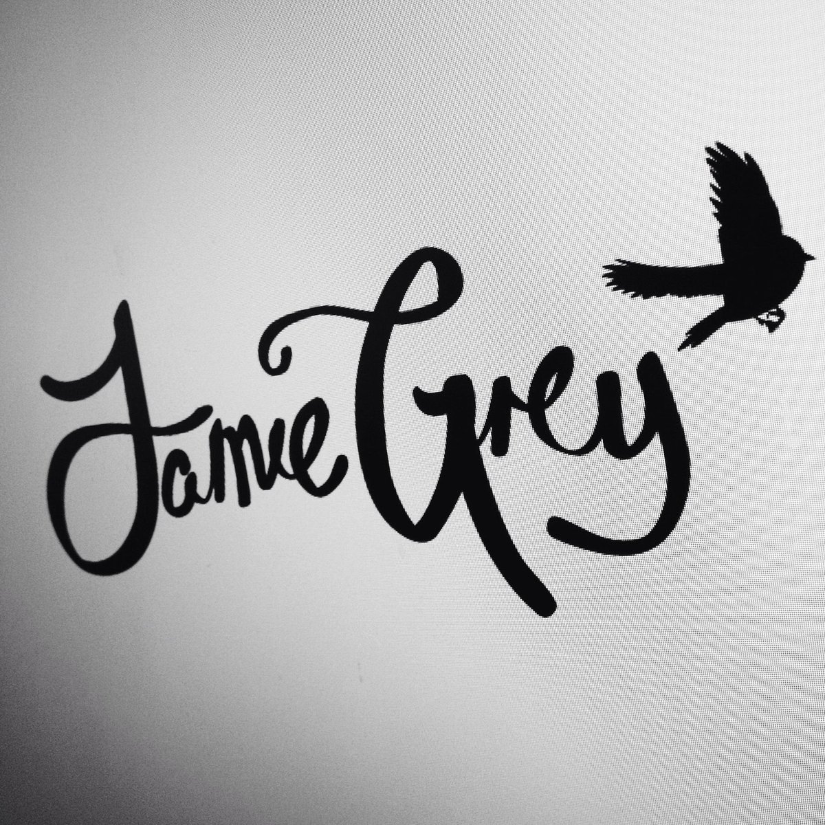 Logo design for @jamiegreymusic #handlettering #typography