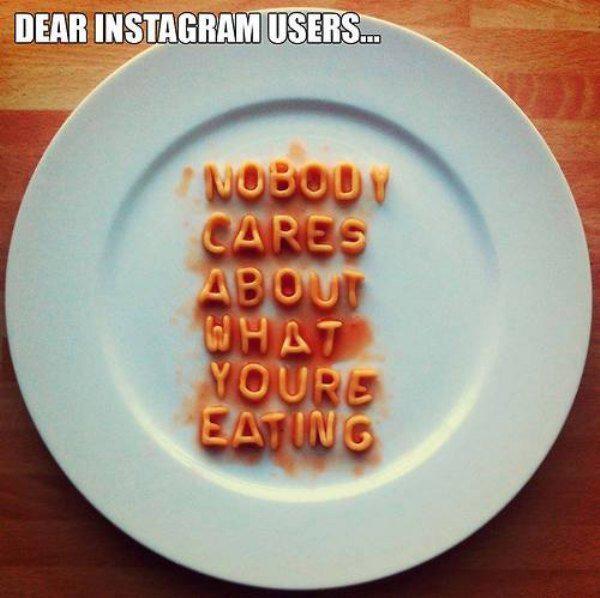 MensHumor's tweet image. Dear Instagram users...