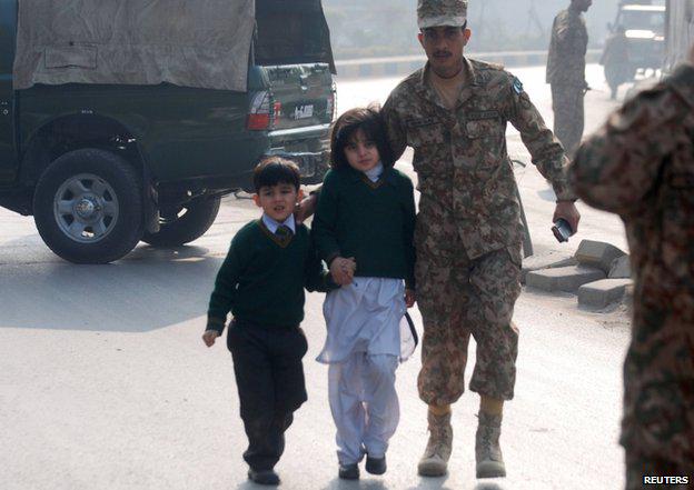BBCWorld's tweet photo. Three days of mourning announced in Pakistan after #PeshawarAttack. How it unfolded: http://t.co/dHGOMqeKga http://t.co/oFtHXEW7g7