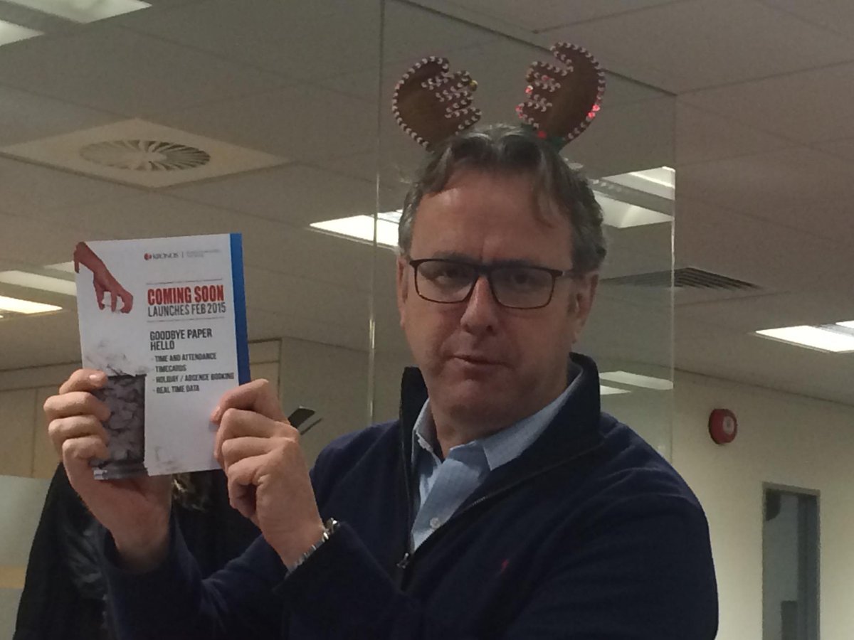 RosDeans's tweet photo. Our latest time &amp; attendance ambassador! http://t.co/eHY2CQoWVD