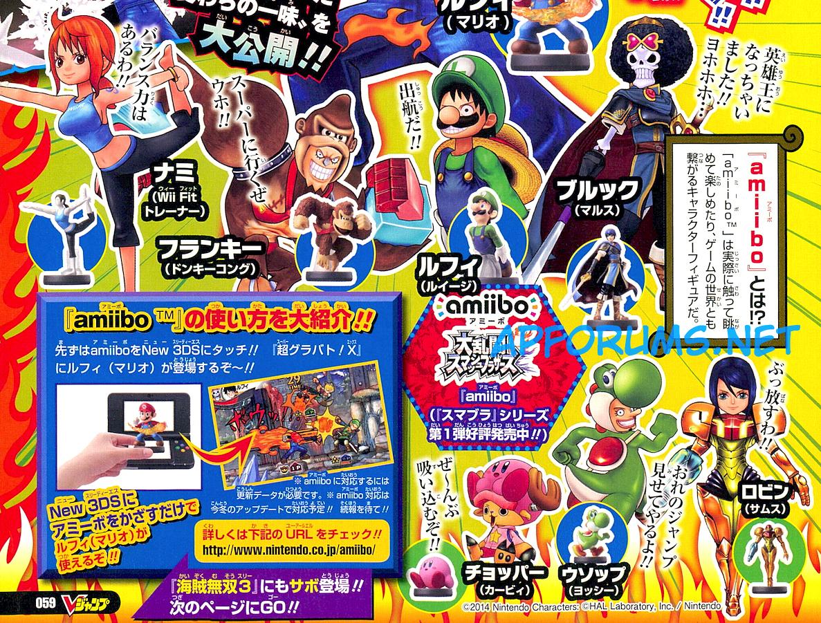 Chopper, Nami, Robin y el resto de los Mugiwara también tienen un amiibo