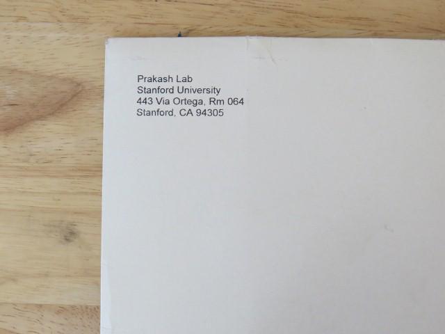 FoldscopeATX's tweet photo. Just received! @Foldscope from @PrakashLab. Stay tuned as the adventure begins...#foldscopeATX #foldscope #wow http://t.co/g9NxUu3rBS