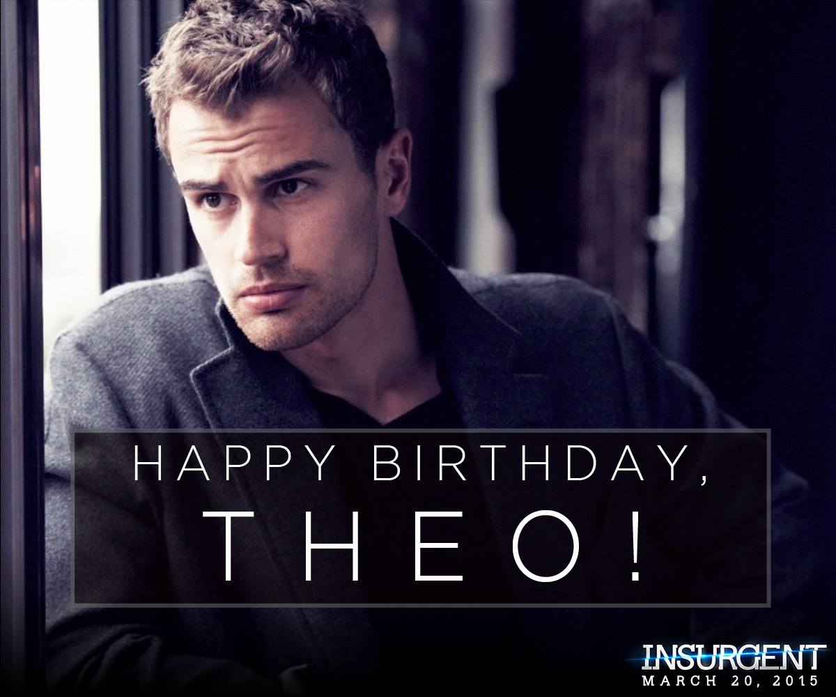 Why so perfect ? happy birthday Theo James <3 