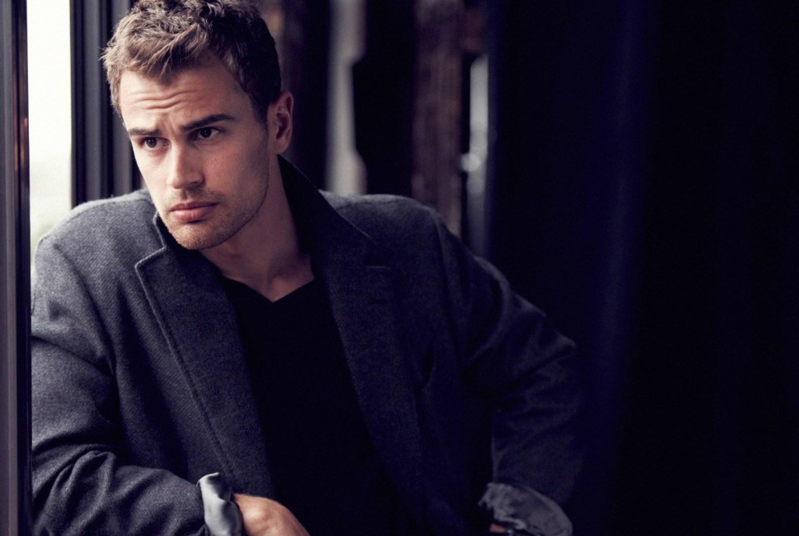 Quick glance, I saw James Franco..  SWOON: Happy 30th Birthday to hunk Theo James! 