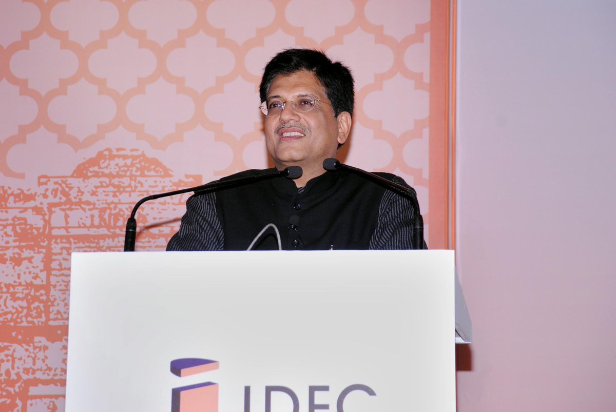 PiyushGoyal's tweet photo. Also met an investor group thereafter for a more detailed discussion. India is set for a revolution in renewables! http://t.co/jsWWCRyTr7