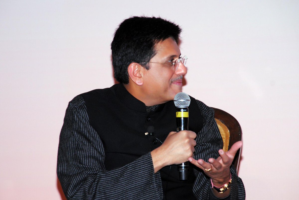 PiyushGoyal's tweet photo. Also met an investor group thereafter for a more detailed discussion. India is set for a revolution in renewables! http://t.co/jsWWCRyTr7