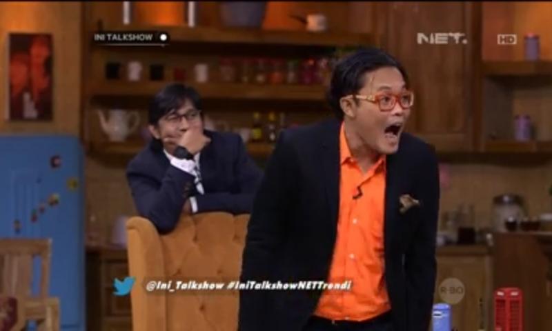 Aaja142Dewi's tweet photo. Kpan ya aku bsa ktmu idola ku @newsuleprikitiw @andretaulany74 @Ini_Talkshow #IniTalkshowNETTrendi http://t.co/uvqdfRJ0Xy