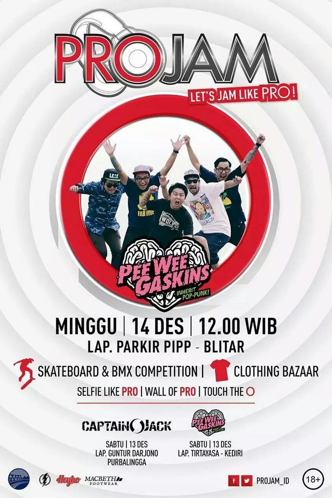#ProJam bakal mampir ke Blitar akhir pekan ini, sampai bertemu di sana!!!