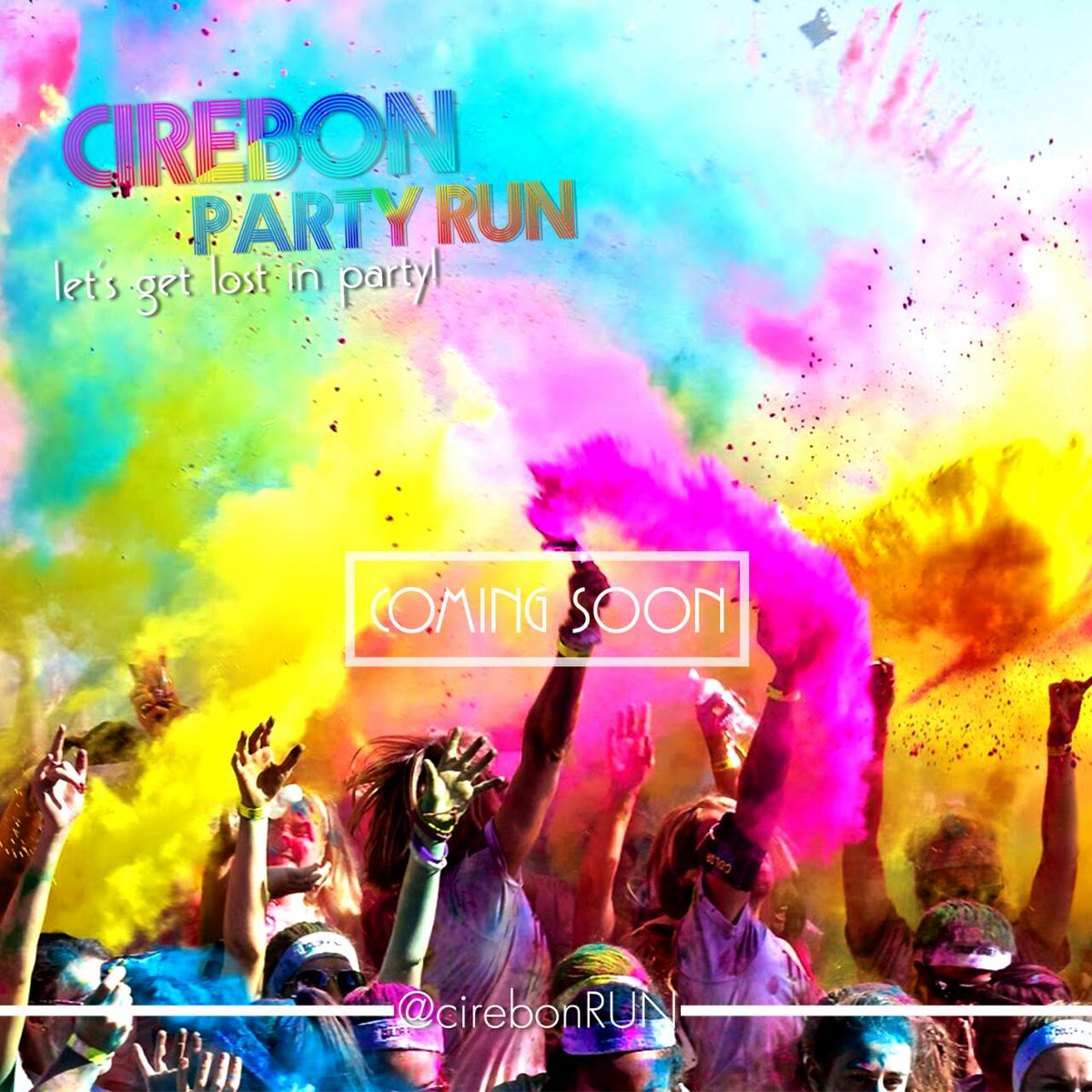 BOOMfestbogor's tweet photo. Acara olahraga lari paling berwarna dimuka bumi,so sayang kalo ga ikut :D #CirebonPartyRun 

just follow @CirebonRUN http://t.co/z8SKz28tjR