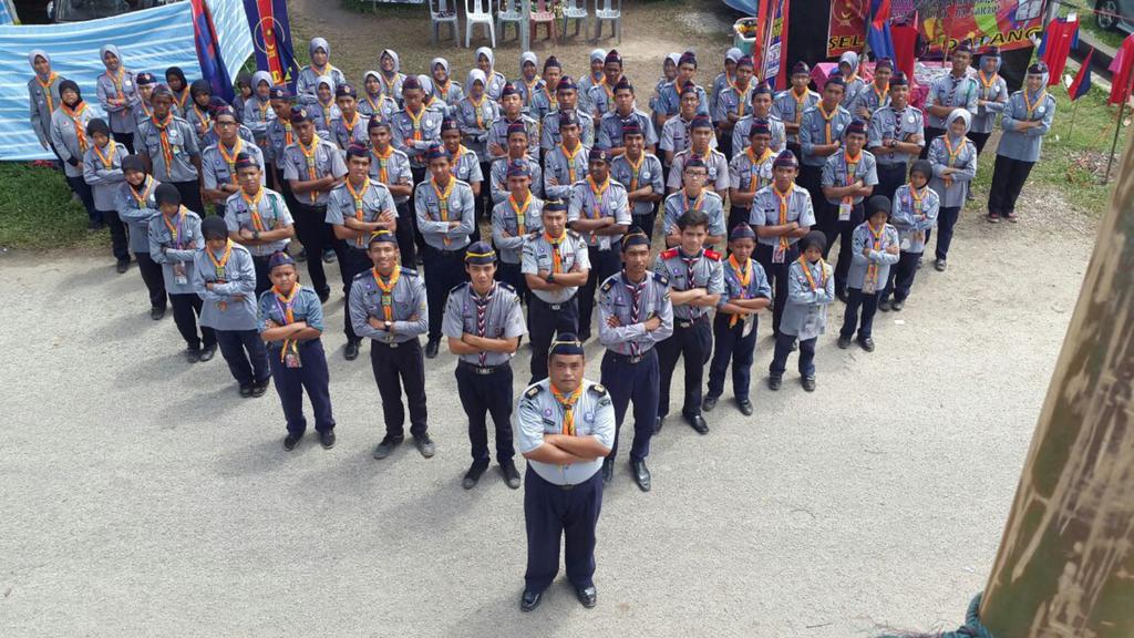 syahmiyazid's tweet photo. #pij2014 . Johor scouts . http://t.co/jq1ARvy2l4