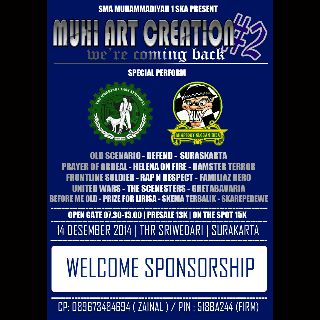 HAMSTERTERROR's tweet photo. Tgll14 des 2014 kita perform di pensi SMU MUHAMDIYAH 1 " MUHI ART CREATION #2" at THR SRIWEDARI SOLO .  @MuhiArt_2 http://t.co/N7853Bw3tq