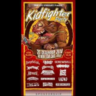 HAMSTERTERROR's tweet photo. "KIDFIGHTER PARTY" 20 Des 2014 At NEW STAR CAFE HTM :15K Open Gate : 14.30 - end @TLifeSyndicate &amp; @kidfightersolo http://t.co/Ai1TFRtWiE