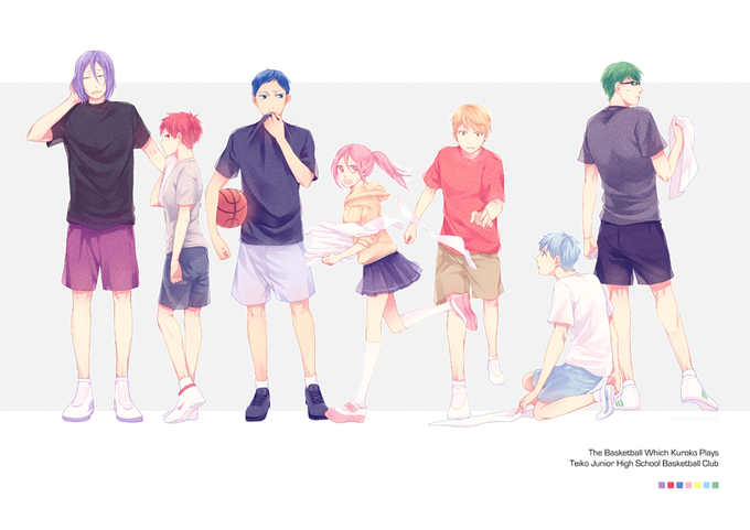 帝光バスケ部のtwitterイラスト検索結果 古い順