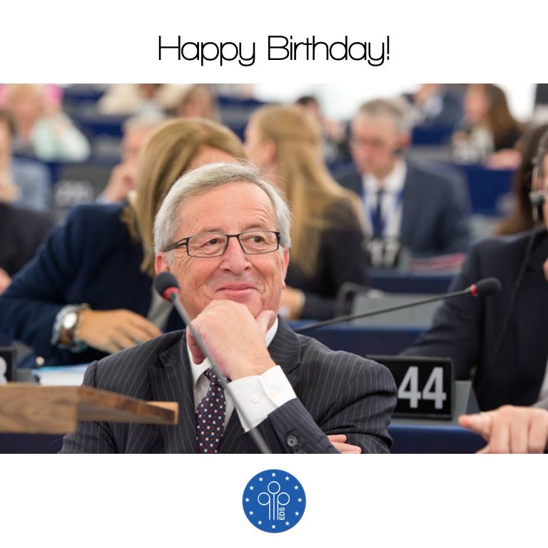 Happy birthday to the President of the European Commission Jean-Claude Juncker! 
