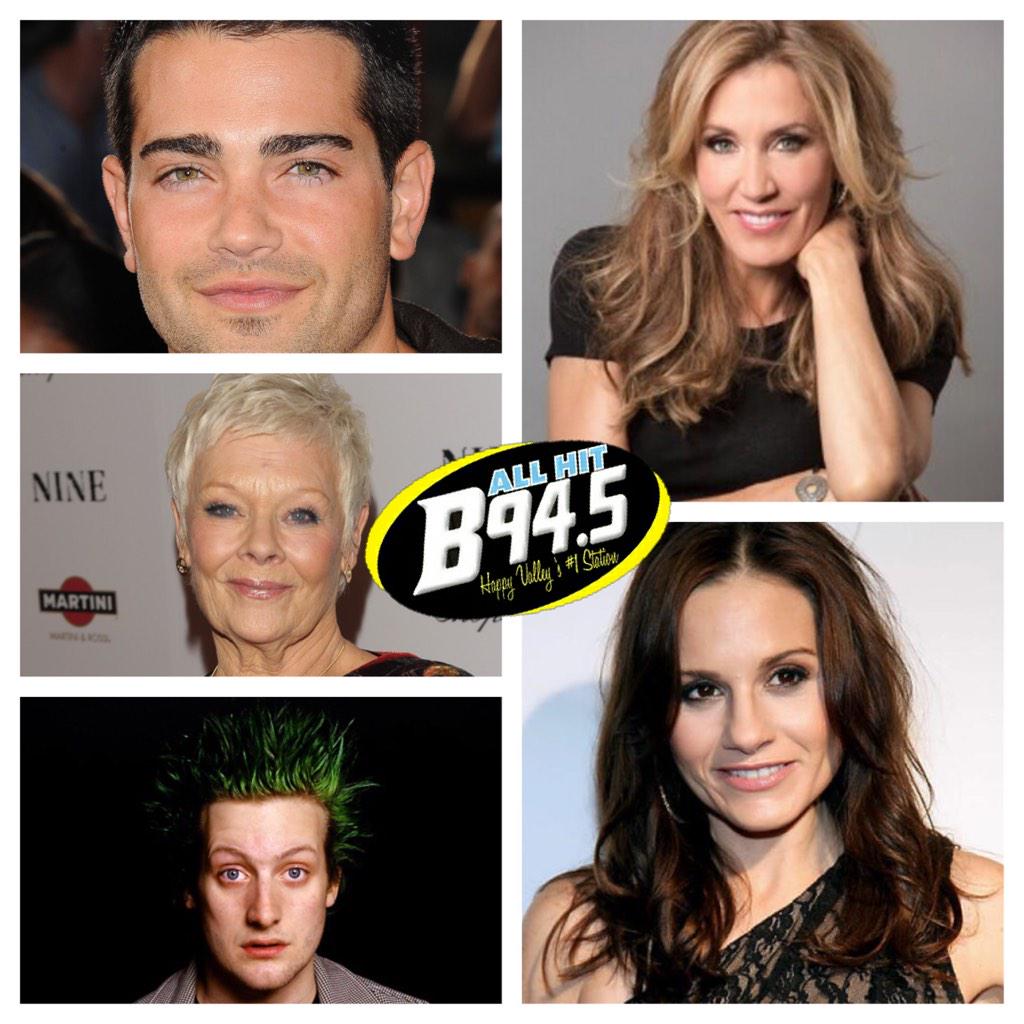 B94.5 wants to wish   Judi Dench and Tre Cool a Happy Birthday!! 