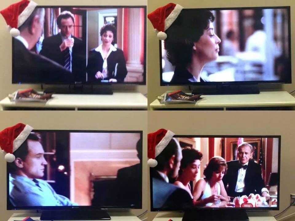 TheBrightsideHP's tweet photo. 1. Put a Santa hat on the corner of your TV. 2. Have a drink every time someone's wearing it. http://t.co/jI3711Y3Or http://t.co/6gCLAPl0e8