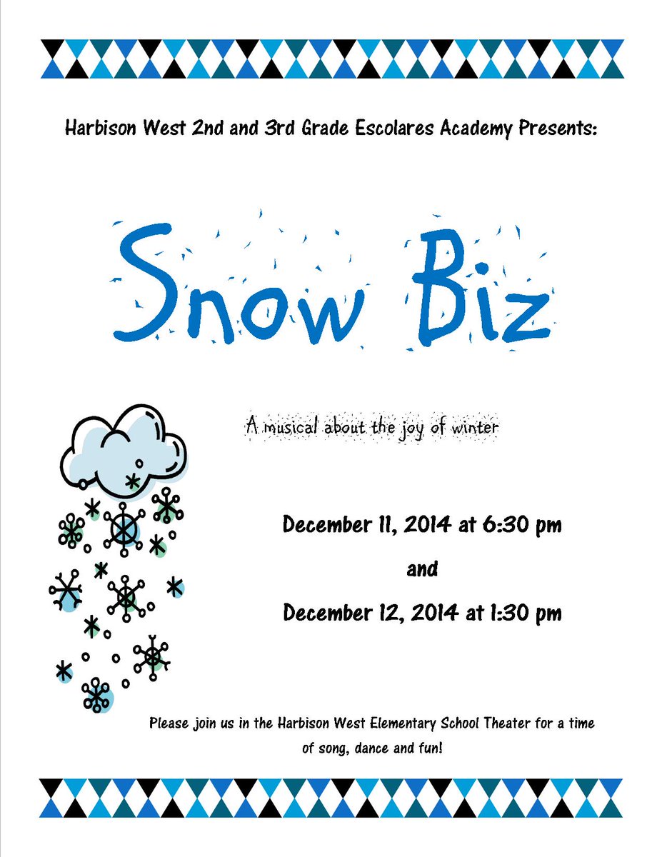 RT <a href="/harbisonwestRA/">HWES Related Areas</a>: Join us at 6:30 on Thursday for an awesome performance! <a href="/HarbisonWestEl/">Harbison West Elem</a> <a href="/HarbisonWestPTO/">HarbisonWestPTO</a>