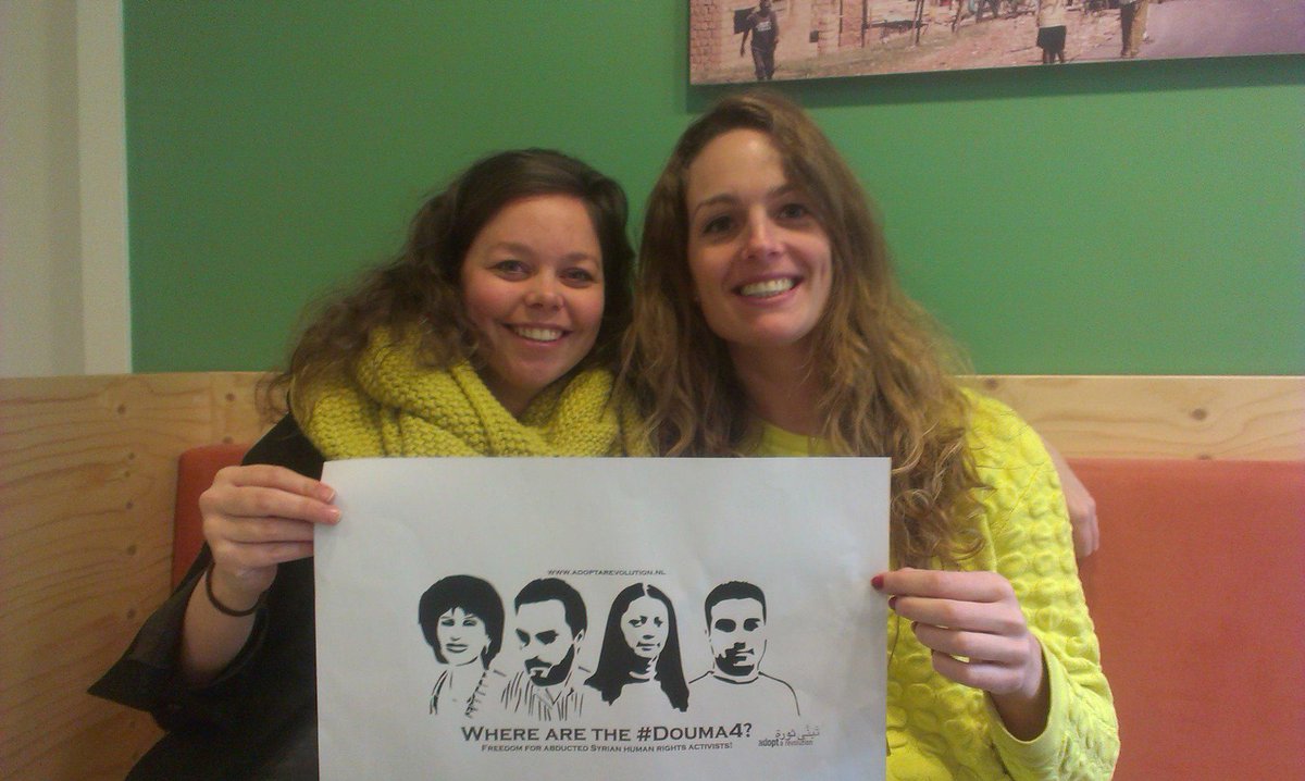 ejgrit's tweet photo. Utrecht says: release the #douma4 #paxforpeace http://t.co/KbmDrJBeL3