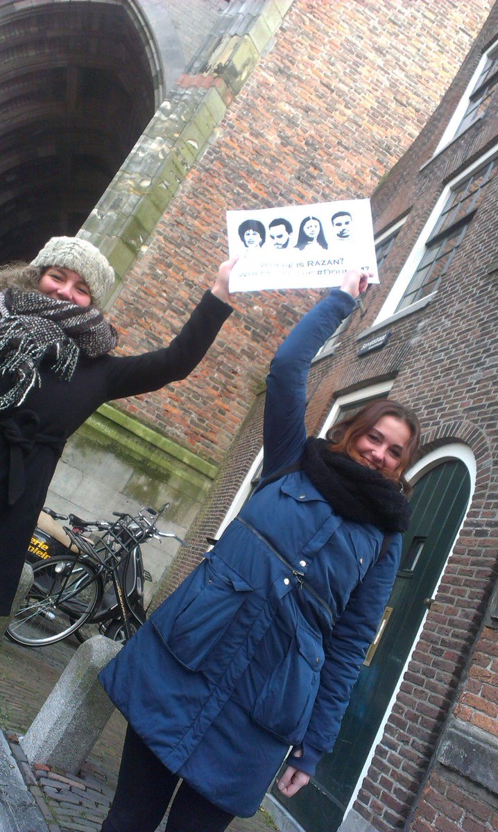 ejgrit's tweet photo. Utrecht says: release the #douma4 #paxforpeace http://t.co/KbmDrJBeL3
