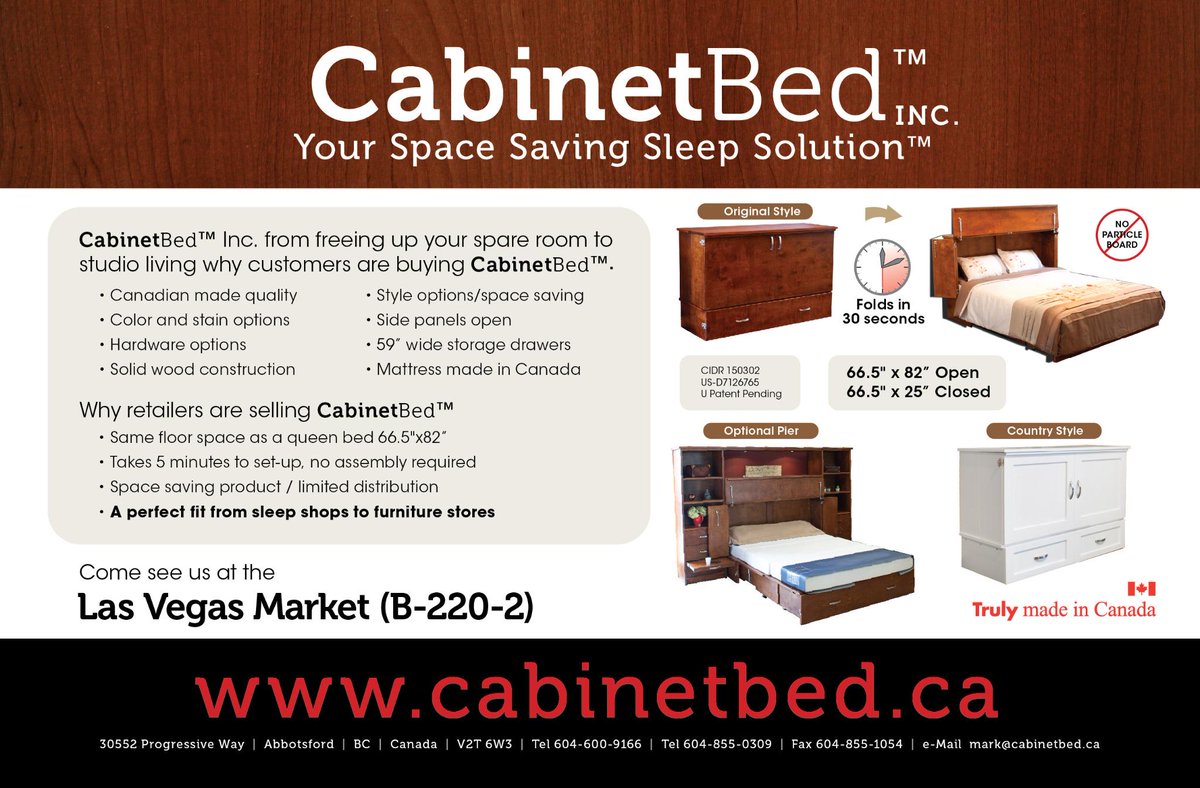 CabinetBed Inc.™ tweet media