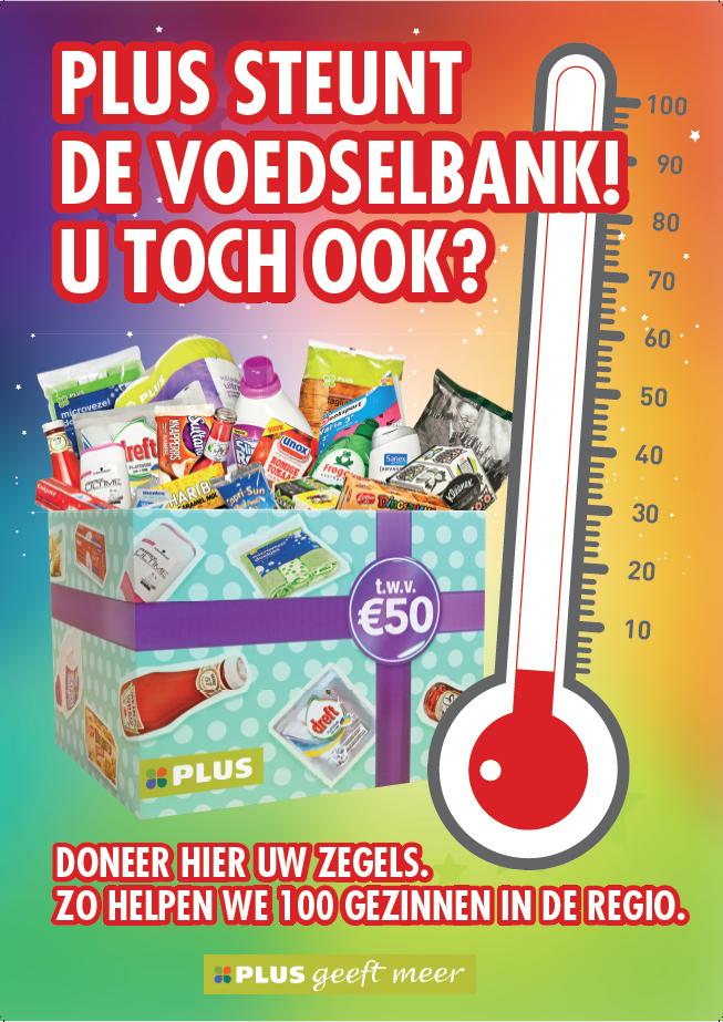 Doneer uw pakketzegels aan de Voedselbank!
Zo gaan we minimaal 100 gezinnen verblijden! #Voedselbank #derondevenen
