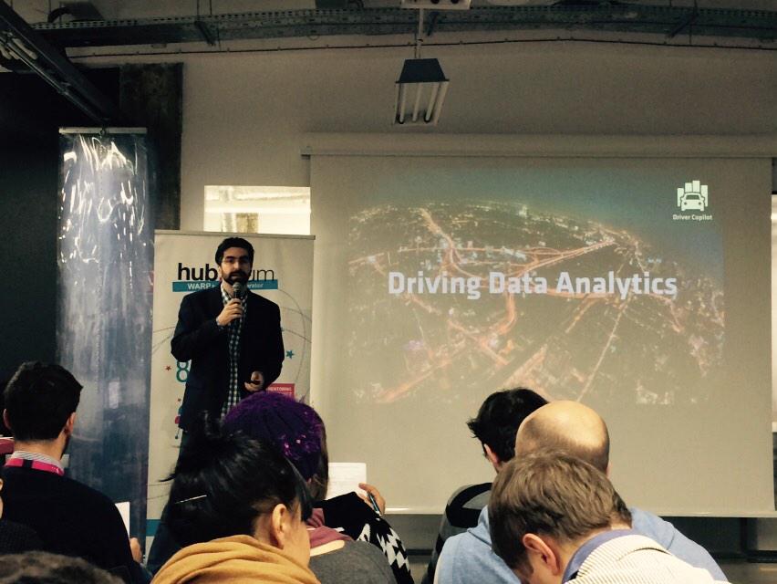tbronzin's tweet photo. I am happy that another Startup from Croatia @carcopilot delivered excellent pitch @HubraumKrakow #WARP3 #Telekom http://t.co/OkEW8aEJyE