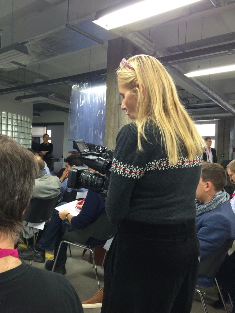 tbronzin's tweet photo. Hello Croatia media: Code of the future #WARP3 @HubraumKrakow @HRT4news http://t.co/mzyc24Tp7r