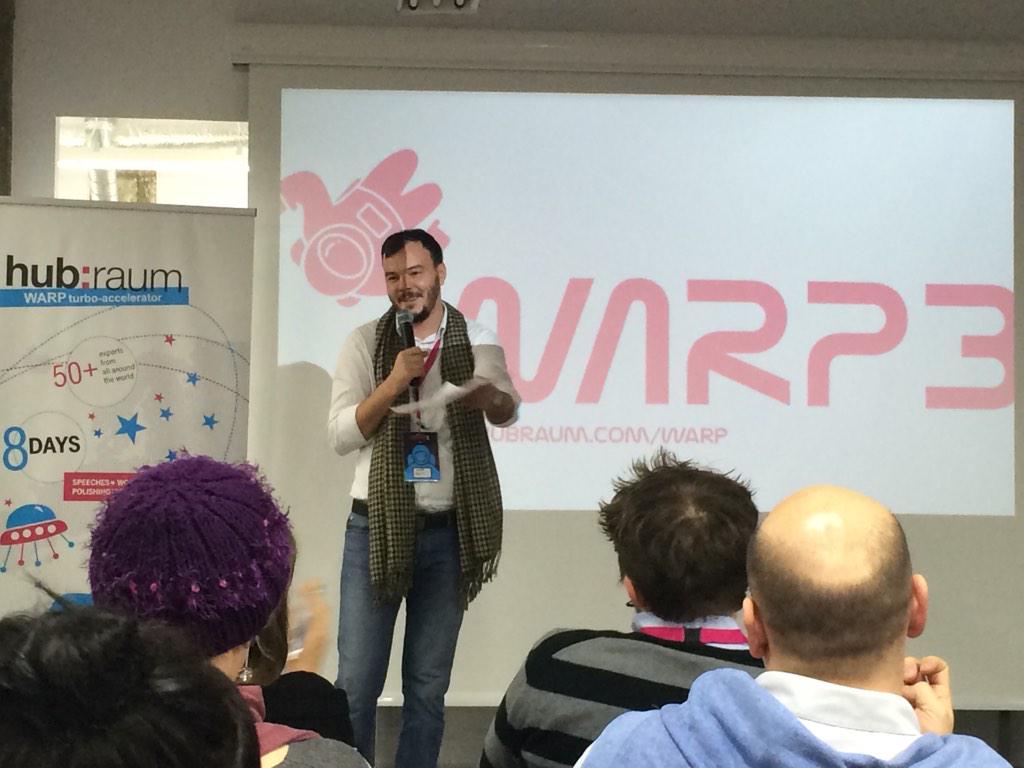 tbronzin's tweet photo. Big thank you to @Beler / Luka for huge support of @BodyRecog @HubraumKrakow #warp3 http://t.co/7txGky00jK