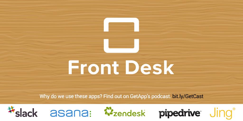 GetApp's tweet photo. [Podcast] Discover the apps @frontdeskhq use to keep their operations running smoothly. http://t.co/luBnVBmNdo http://t.co/j0764CqpiG