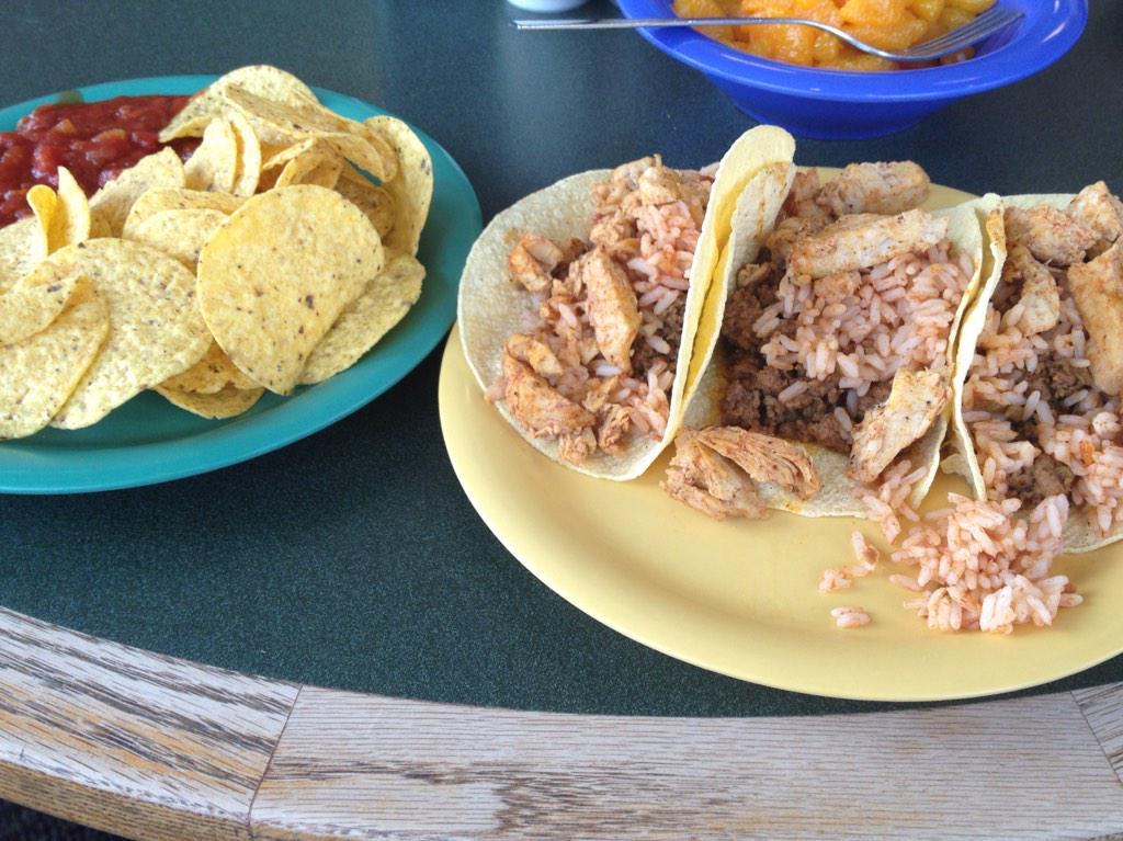 pdmyers1013's tweet image. S/O to Chef Kela for the best taco bar for Taco Tuesday in the Special Diet Kitchen! #ISUDining