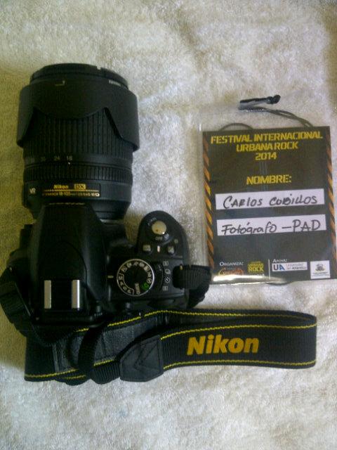 Apoyando la escena rock desde la #fotografia  <a href="/UrbanaRockFest/">FestivalUrbana Rock</a> #YoRockonstruyo #Nikon
