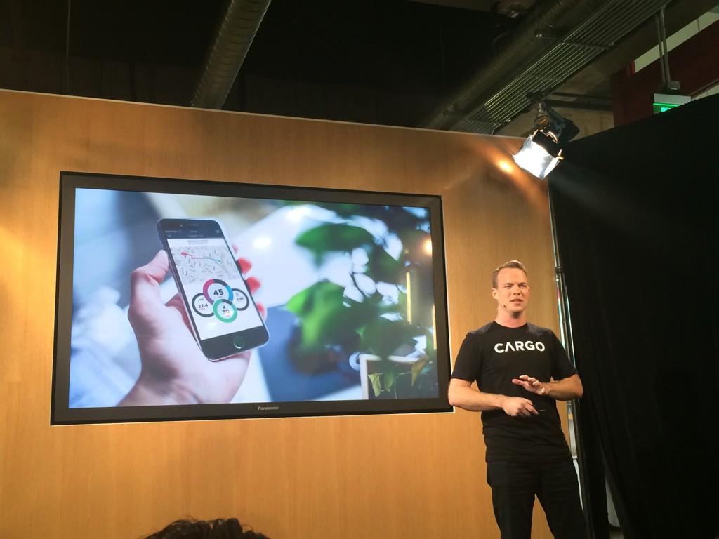 Duleesha's tweet photo. Connected car from Cargo #DemoDay http://t.co/LPiBUBEvI3