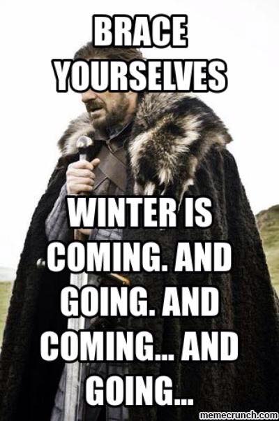 weathernetwork's tweet photo. This accurately sums up the outlook for the rest of December. Thanks Leanda Carr! http://t.co/9k8gWHlr7g http://t.co/e2UWCv858T