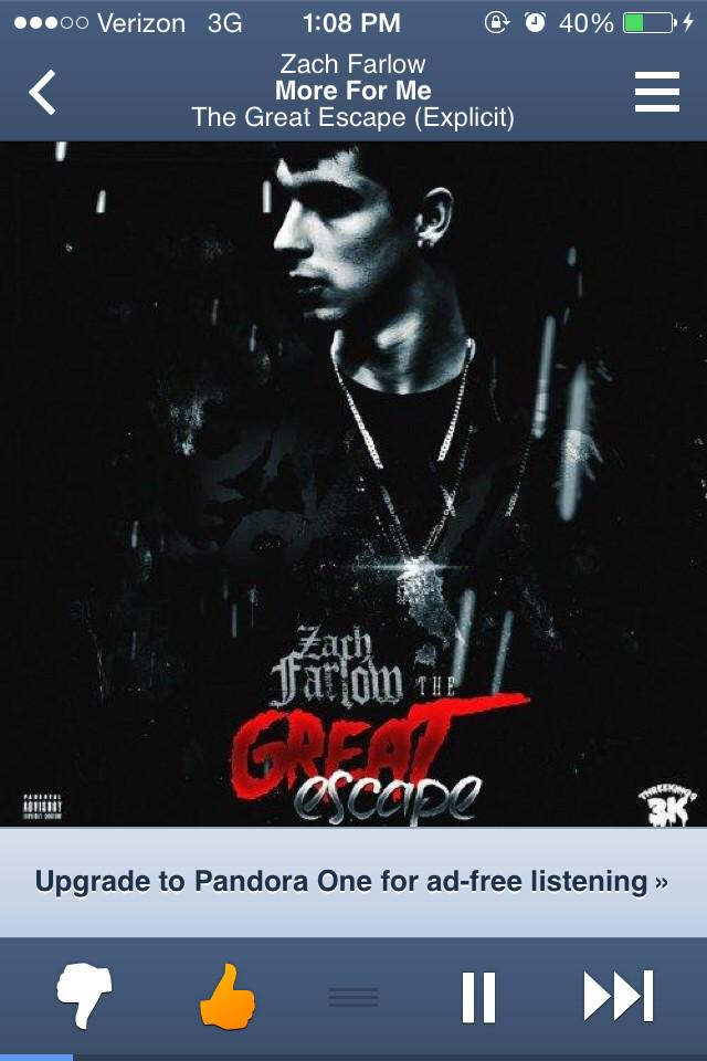 dustinsensing's tweet photo. Got this Zach Farlow radio jammin right now! @zachfarlow http://t.co/5adtwfP6hY