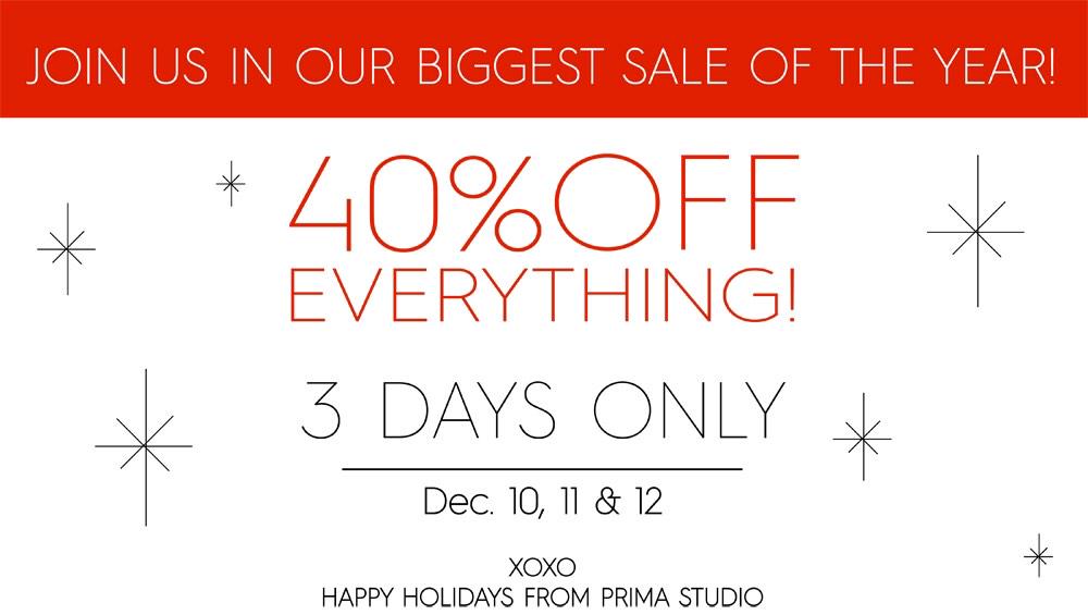 Prima_Studio's tweet image. 40% OFF starts tomorrow!  3 days ONLY. Don't miss our biggest sale! #fitness #fashion #HolidayShopping #sales