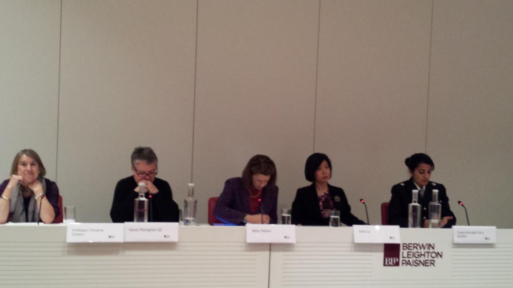Sharan_Project's tweet photo. Attending Human Rights Day talk @BLPLaw #HRWeek14 w @SuptParm as panel speaker #genderequality #Ambassador http://t.co/7pRydlubyx
