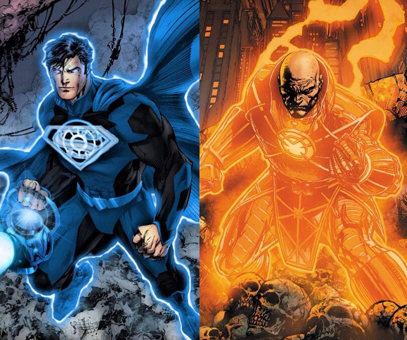 Funny Comix on Twitter: "Who would win? RT for #Superman (Blue Lantern)  Favorite for Lex Luthor (Orange Lantern) http://t.co/rqWReK6MFz" / Twitter