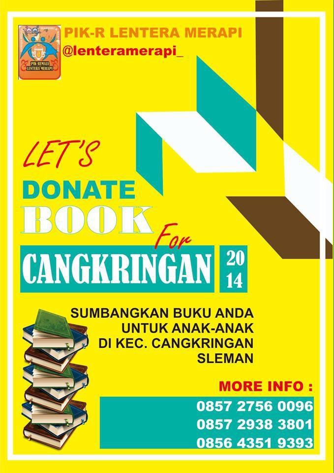 Let's donate your book!!