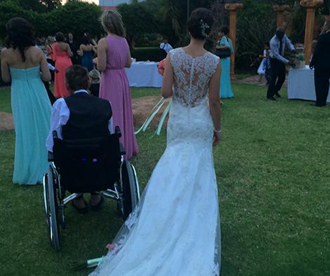 MidrandCC's tweet image. Here is a sneak peak of the gorgeous Olivelli Houghton dress that Natasha wore on her wedding day!