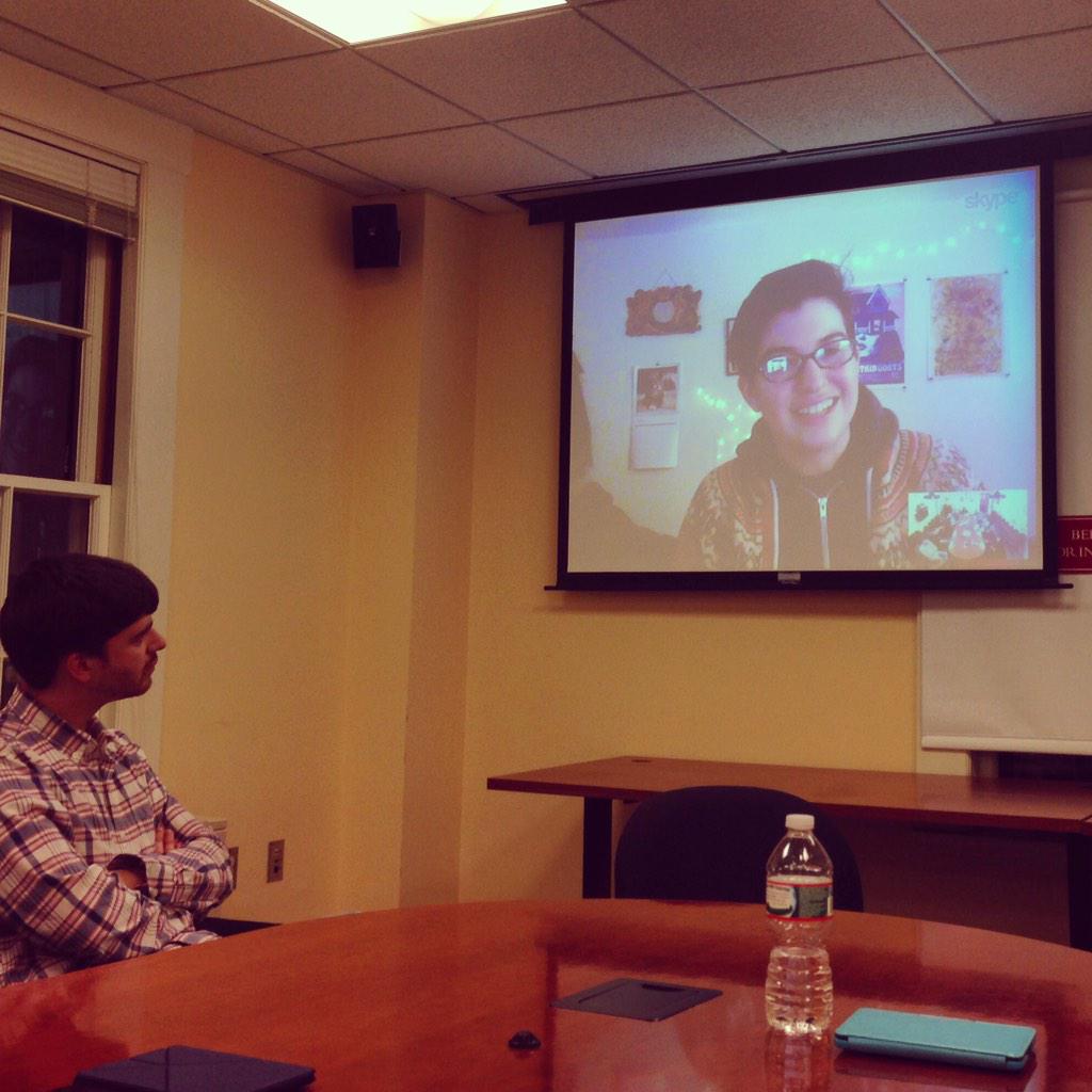 smwat's tweet image. so great having @OddLetters join us at #techbookclub last night to talk about The Coming Swarm