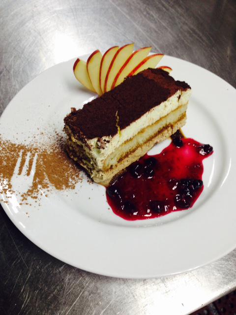 SwizzleInn's tweet photo. Dessert Special in Baileys Bay! Tiramisu with Absolut Berri Acai Compote! http://t.co/Mr0EQxQvzL