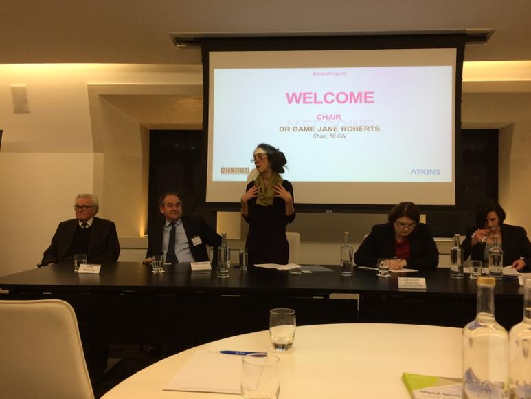 Laurawilkes's tweet image. Kicking off the #GrandProjects event. How does politics play into infrastructure projects? #Localgov @NLGNthinktank