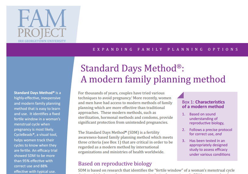 IRH_GU's tweet photo. How do we define a modern #familyplanning method? What's the criteria? Read more about SDM as modern: #APCtech http://t.co/F2PY8ZwOZ3