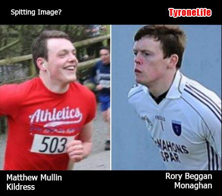 Spitting Image submitted 2 TyroneLife- <a href="/Gavatar_10/">Gavin Corey</a> of <a href="/KWTGAC/">Kildress Wolfe Tones</a> &amp; <a href="/monaghangaa/">@monaghangaa</a> star @RoryBeggan1 tyronelife.com