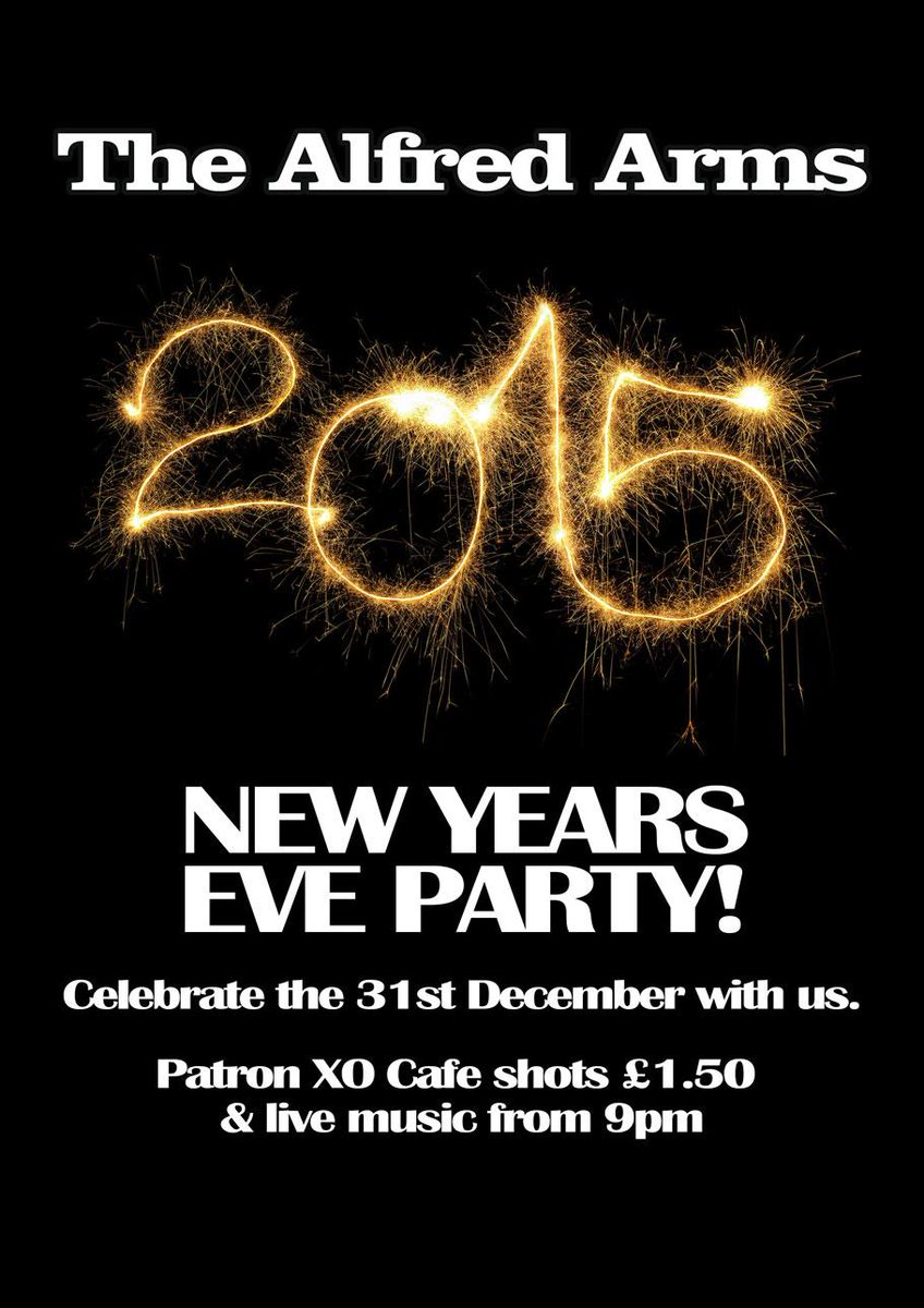 Welcome in 2015 with us! Get in touch for more info #NYE2015 #Borehamwood