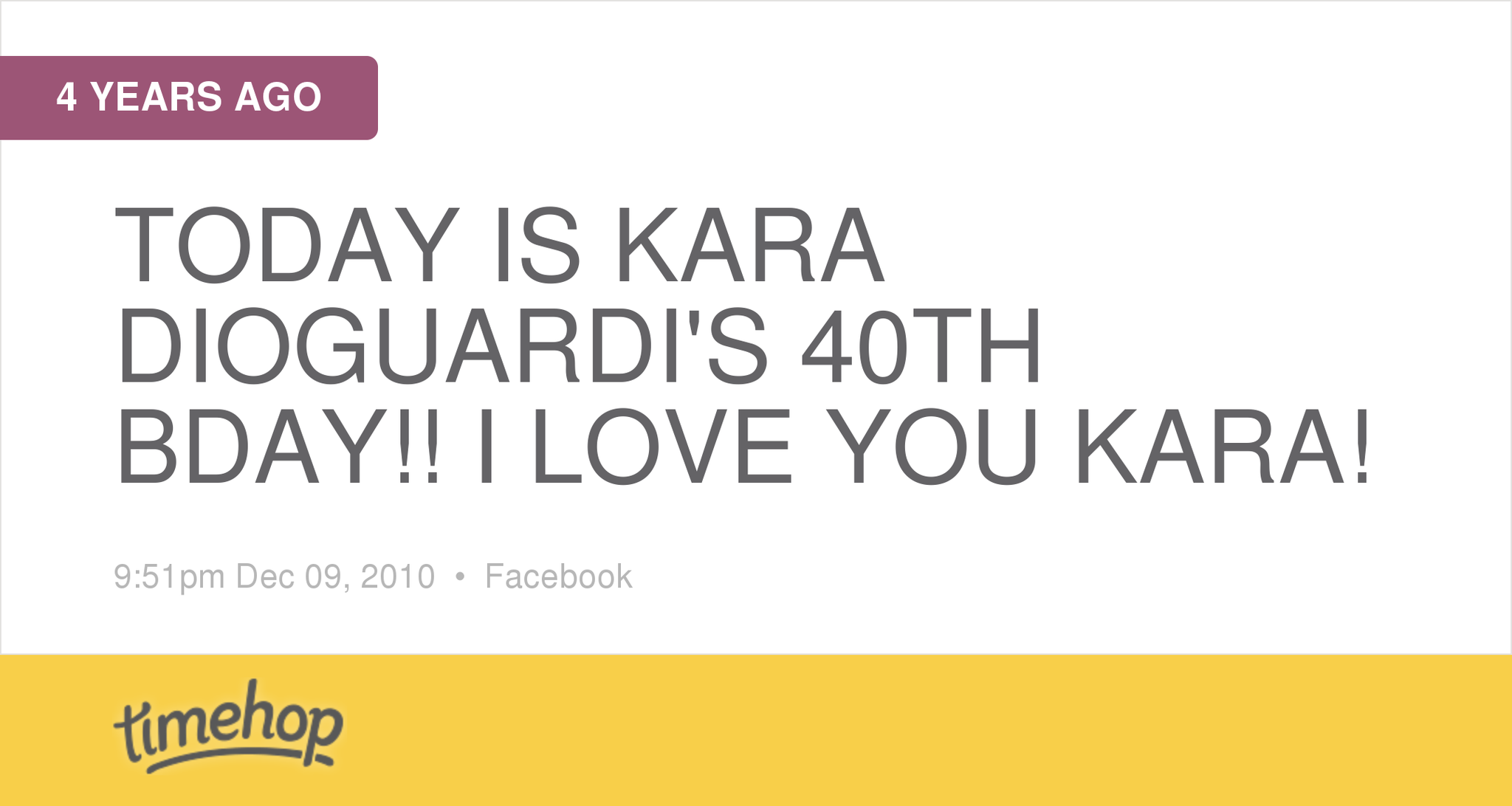Happy birthday 
Back in my kara dioguardi and paula Abdul days   